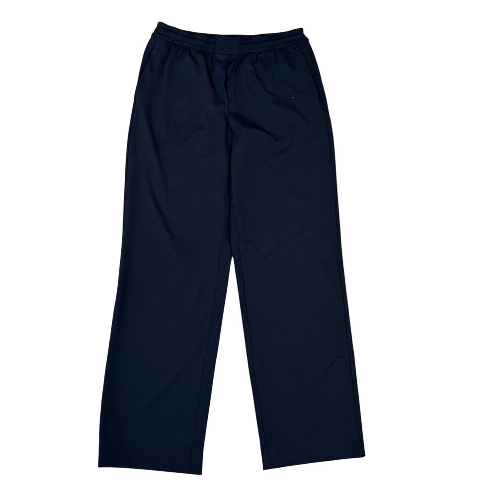 Lululemon women's black Luxtreme Mid-Rise Straight-Leg Trouser size M